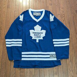 Toronto Maple Leafs Home Stitched Reebok Jersey - Size L/XL